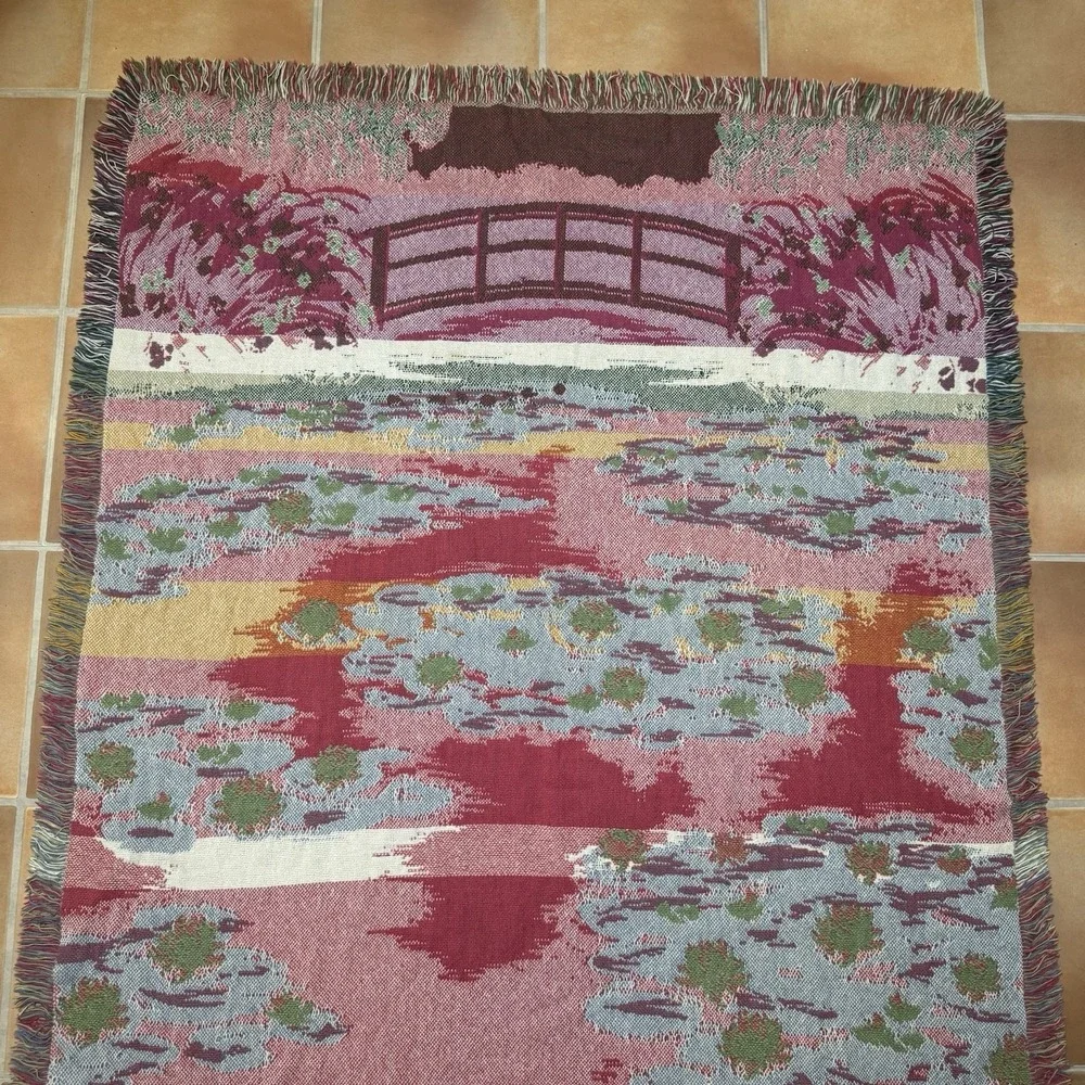 Monet's Garden Tapestries‎ Wall Art Hanging Border Belgian 71